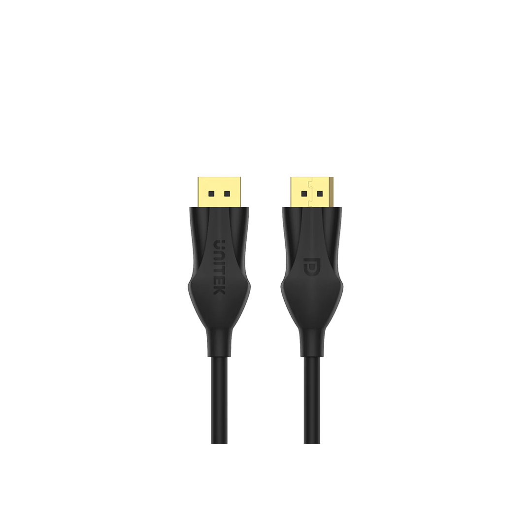 Unitek 8K DisplayPort 1.4 Cable in 10M - Black in Qatar Unitek 8K DisplayPort 1.4 Cable in 10M - Black in Qatar